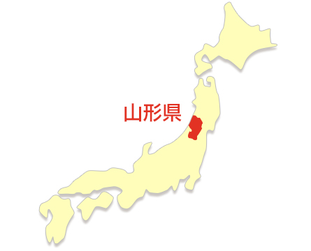 山形県へのアクセス地図